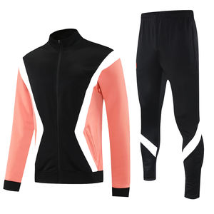 Conjunto Deportivo de Dos Piezas Personalizado al por Mayor para Mujer con Chaqueta con Cremallera y Pantalones Jogger, Perfecto para Deporte o Uso Casual - Product Image 1