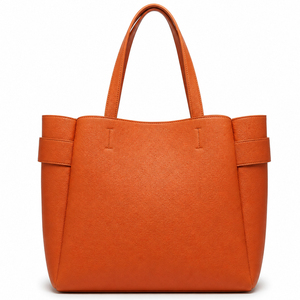 Sac fourre-tout robuste en cuir PU avec motif tissé, grand sac de voyage <span class=keywords><strong>à</strong></span> bandoulière, sac de transport multifonctionnel pour femmes et filles - Product Image 3