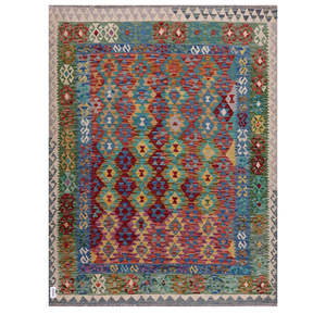 Maimana Afghanistan Kilim <b>Rug</b> 195 X 152 cm <b>Area</b> <b>Rugs</b> & <b>Sets</b> - Product Image 1