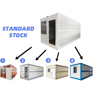Nhập khẩu từ Trung Quốc 3 phòng ngủ Modular nhỏ sang trọng PREMADE mô-đun bộ dụng cụ giá rẻ Hiện đại giá gấp container đúc sẵn nhà - Product Image 3