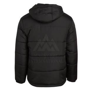 Nouveau modèle Vestes d'hiver à bulles à col montant pour hommes Vestes d'hiver à bulles à manches longues et fermeture éclair complète pour hommes - Product Image 2