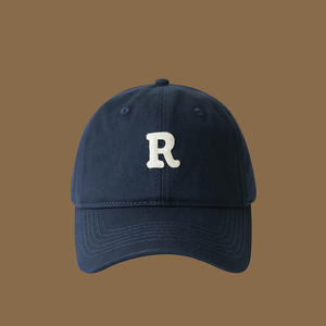 Vente en gros de haute qualité classique R-Shape Logo Panel Shape the Face Casquettes de baseball Chapeaux de sport Hommes Femmes - Product Image 2