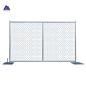 Vente en gros, vente chaude, directement de l'usine, <span class=keywords><strong>panneaux</strong></span> de clôture temporaire en chaîne de mailles <span class=keywords><strong>pour</strong></span> la sécurité des chantiers de construction, États-Unis - Product Image 3