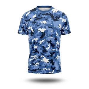 เสื้อยืดพิมพ์ลายพรางกราฟฟิตีฟุตบอลเสื้อยืดผู้ชายเสื้อคอกลมระบายอากาศแขนสั้น3D แฟชั่นวิ่งทุกวัน - Product Image 5