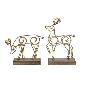 Esculturas Metálicas Modernas Hechas a Mano, Ecológicas, de Hierro Forjado, con Diseño Personalizable para Decoración Navideña del Hogar - Product Image 4