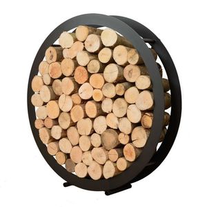 Porte-bûches en métal décoratif et esthétique de qualité supérieure pour la maison, le jardin et le bois de chauffage en métal. - Product Image 1
