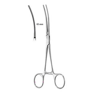 Pince chirurgicale courbée multi-usage atraumatique BAINBRIDGE, à commande manuelle, certifiée CE Classe I, garantie 5 ans, Instruments - Product Image 1