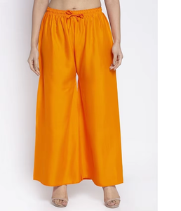 Wholesale Custom Rayon Linen Palazzo Pants for <b>Women</b> Lightweight <b>Summer</b> Loose Fit <b>Trousers</b> Breathable & Stylish for Casual Wear - Product Image 1