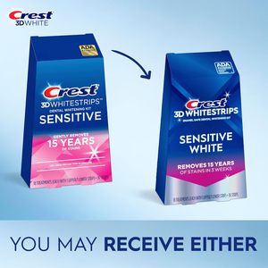 Pour pour 3D pour effets professionnels Kit de blanchiment des dents sans peroxyde d'hydrogène 22 traitements bandes dents - Product Image 2