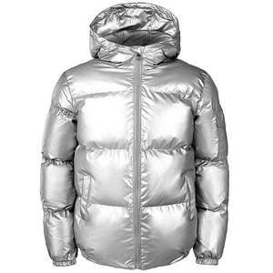 Veste matelassée à bulles pour homme, vêtement d'extérieur décontracté pour l'hiver, avec isolation légère, texture matelassée et toucher doux - Product Image 6