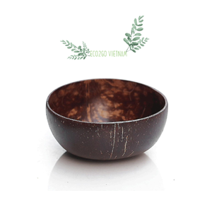 Cuencos de cáscara de coco lacados con logotipo grabado láser/juego de cuencos y cucharas de coco a precio barato, alta calidad de Eco2go Vietnam - Product Image 4