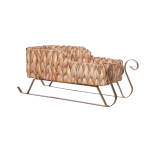 Vente en gros de paniers tissés à la main au Vietnam, paniers décoratifs de Noël, paniers à linge en jacinthe d'eau, durables - Product Image 1