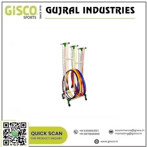 Carro de productos de entretenimiento y Deportes de calidad de exportación India hecho de postes de plástico con soporte de aro de cuerda ensambladora Proveedor indio - Product Image 2