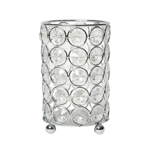 Lanternes en verre bleu Pit 24 pièces pour les mariages et les fêtes Décoration à prix de gros Avec des dimensions de 25L X 25W X 25H millimètres - Product Image 1