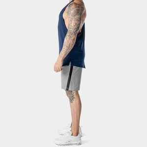 Débardeur décontracté pour hommes, dernière conception avec col sans manches, couleur personnalisée, méthode de tissage tricotée en coton et polyester du Pakistan - Product Image 3