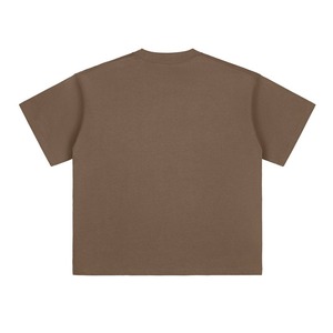 T-shirt surdimensionné de haute qualité pour hommes 100% coton Drop Shoulder Heavyweight Blank Streetwear pour hommes - Product Image 2