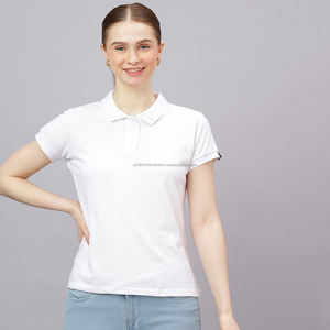 Camisetas Polo de Golf sin Mangas con Cuello en V de Poliéster y Elastano para Mujer, con Logotipo Personalizado Fit2Fight, Impresión o Bordado - Product Image 1