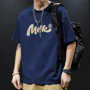 Camiseta estampada con logotipo en 3D para hombre, proveedor OEM, Camisa de algodón de gran tamaño, ropa de calle, ropa personalizada de moda - Product Image 4