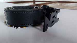 Cinturón Formal de Cuero Vacuno Genuino de Alta Calidad para Hombre de Negocios, Cinturón de Cuero Vacuno Genuino para Hombre - Product Image 2