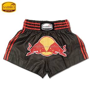 Pantalones Cortos de Boxeo Tailandés Profesionales Personalizados, 100% Poliéster Satinado, con Color y Talla a Medida para MMA, Muay Thai y Artes Marciales - Product Image 2