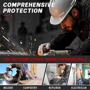 Veste de soudage en cuir de vache ignifuge et résistante aux flammes - Product Image 6