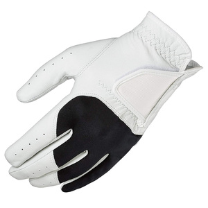 Cabretta Guantes de golf de cuero Guantes de golf para hombres Golfistas zurdos Juegos de golf Agarre de mano flexible Durable - Product Image 3