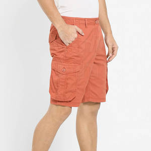Men's High Street Cotton Knee-Length Cargo <b>Shorts</b> Comfortable Top Seller for Outdoor Fitness Streetwear Solid <b>Decoration</b> Canvas - Product Image 4