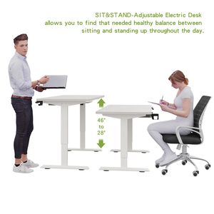 Mstar hai chân điện có thể điều chỉnh chiều cao ngồi đứng thay thế bàn hiện đại Hai/ba giai đoạn nâng bảng Ergonomic chuyển đổi - Product Image 6
