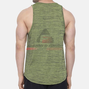 Débardeur d'exercice de gymnastique tricoté respirant de haute qualité pour hommes Style décontracté-Ventes directes d'usine - Product Image 3