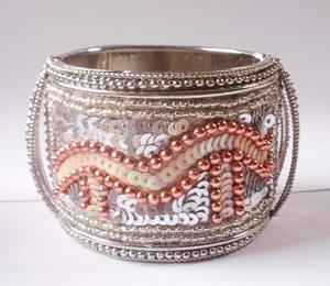 Fashion Jewelry <b>Bracelet</b> 8.0MM Health <b>Magnetic</b> Pure <b>Copper</b> Bangles for Women for Wedding & Party at Low Price by LUXURY CRAFTS - Product Image 1