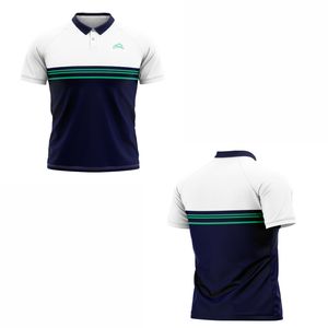 เสื้อโปโลระบายอากาศได้ดีสำหรับผู้ชายเสื้อโพลีเอสเตอร์100% กางเกงขาสั้นพิมพ์ลายแบบกำหนดเองผ้าถักเป็นจำนวนมาก - Product Image 3