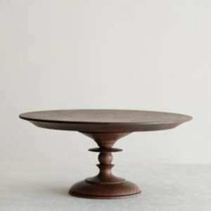 Présentoir à gâteaux rustique en bois avec base solide pour un présentoir à gâteaux élégant lors d'un anniversaire de mariage et d'événements spéciaux - Product Image 6