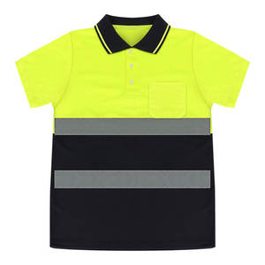 Men's High Visibility Short Sleeve Protective Hi Vis Working Construction Polo <b>T</b> <b>Shirts</b> Security Work Wear - Product Image 6