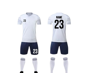 Club Nuevo diseño Camiseta de fútbol de calidad superior Camiseta de fútbol Camiseta de impresión por sublimación Uniforme de fútbol para equipo - Product Image 4