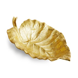 Recién llegado, hoja de servicio grande con oreja de elefante y cuenco con Platos y platos duraderos hechos a mano de calidad superior disponibles - Product Image 1
