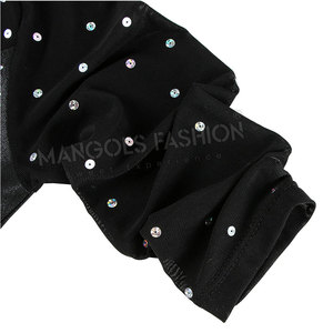 Leotardo de Gimnasia y Danza de Manga Larga para Mujer, Venta al Por Mayor, Alta Calidad, Nailon/Poliéster, Secado Rápido, Transpirable, para Entrenamiento, MANGOES - Product Image 4