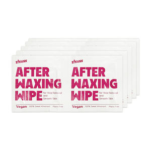 Dissolvant de résidus de cire lingettes portables formule à base d'huile propre finition de la peau facile à utiliser sans rinçage nécessaire non irritant prêt à l'emploi - Product Image 4