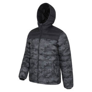 Winter Men's <b>Bubble</b> Jacket Puffer Coat <b>Top</b> Quality Lightweight Zipper Up Hooded Puffer Jackets Fashion Style Men's Puffer Jacket - Product Image 4