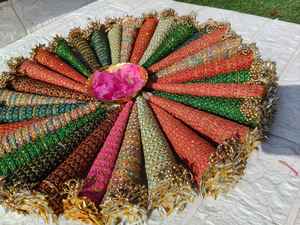 Cubiertas Vacías para Conos de Mehndi para Recuerdos de Boda, Decoración de Fiesta de Henna, Decoración de Fiesta de Henna-Pakistaní para Novias - Product Image 6