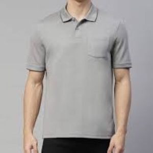 Custom <b>Men's</b> <b>T</b>-<b>Shirt</b> 100% Cotton Plus Size Short Sleeve Stylish Plaid Print Breathable Plain Knitted Fabric Casual Style Front - Product Image 5