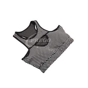 เสื้อชั้นในกีฬาโยคะแบบใหม่ล่าสุด ผ้าสั่งทำพิเศษ ระบายอากาศได้ดี สำหรับผู้หญิงไซส์พลัส โลโก้ด้านหน้า น้ำหนักเบา รองรับได้ดี - Product Image 3