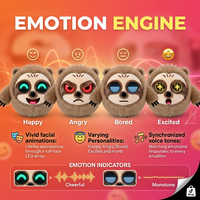CADOTHY AILA, compagnon IA en peluche basé sur Linux alimenté par GPT, avec Wi-Fi, chat vocal interactif, contrôle par application, design personnalisable