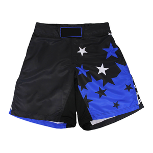 Pantalones cortos de lucha de MMA con diseño de clubes personalizados sublimados OEM, ropa elástica para artes marciales para boxeo - Product Image 1