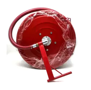 Mulut pipa semprot kuningan Harga terbaik gulungan selang api 20mm/25mm rel selang API standar untuk pemadam kebakaran