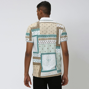 Chemises polo pour hommes décontractées, vente chaude, nouveau design, logo personnalisé, couleur unie, respirantes, avec service OEM - Product Image 6