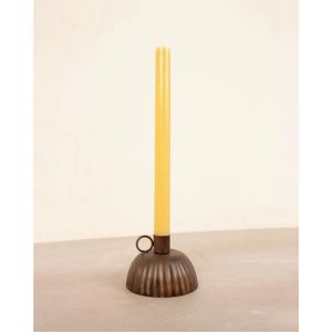 Porte-bougie en métal moderne en forme de pomme de pin, fait à la main, résistant à la chaleur, centre de table festif de Noël, décoration de salon - Product Image 6