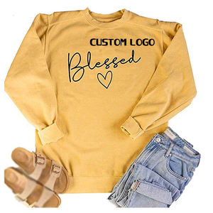 Sudaderas de lana informales para mujer, nuevo diseño personalizado, sudaderas transpirables de deportes elegantes, Otoño e Invierno - Product Image 3