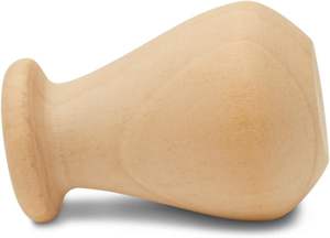 Petit Vase à Bourgeons en Bois Lot de 5 Vases Décoratifs à Vase Unique pour la Décoration Intérieure Mini Ornement Inachevé - Product Image 3