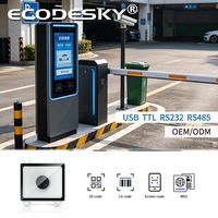 Module de lecteur de codes-barres OCR MRZ EMT8662, lecteur de codes QR, lecteur de codes-barres de passeport équipé de verre trempé
