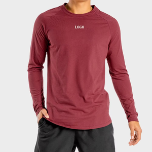 เสื้อยืดแขนยาวผู้ชายใหม่ล่าสุดสวมใส่สบายระบายอากาศได้ดี - Product Image 6